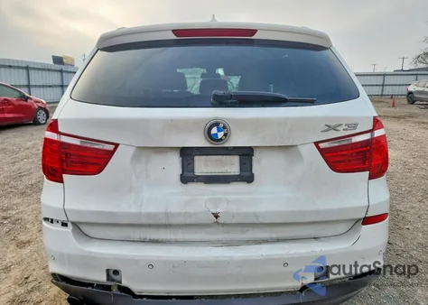 2013 BMW X3 xDrive35I z USA, uszkodzony, nr VIN 5UXWX7C56DL979242